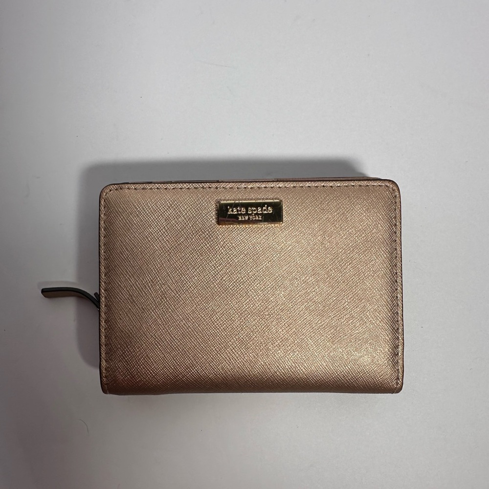 Kate Spade Gold Wallet